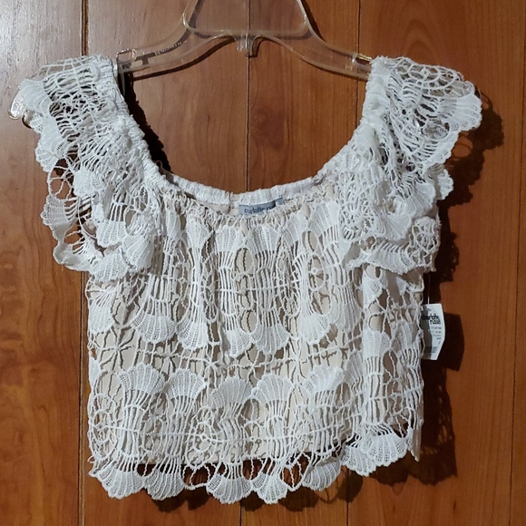 Charlotte Russe Tops - 💕Charlotte Russe 💕lace crop top